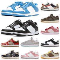 Original Dunkes Lows Casual Shoes Mens Womens Dunksb Low Designer Sneakers Sb Panda Valentine Day Black Dusty Olive Unc Chunky Cactus Jack Trainers Eur 36-47 Size 13