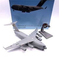 1200 1 200 Шкала США C-17 C17 Globemaster III Тактический транспортный самолет Diecast Metal самолетный самолет модель детей игрушка Y200428234P