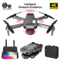 P8 Mini Drone 4K 8K HD Dual Camera Professional Aircraft Wifi FPV Four Sides Infrared Obstacle Avoidance Folding Quadcopter Helicopter Pro Gifts DHL