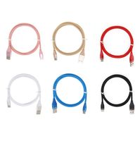Nylon Type C Micro USB Cables Fast Charging V8 Type-C Sync Data Charge Cable Cord Line Wire For Android Phone 0.25m 1m 2m 3m