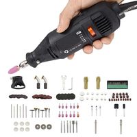 110V 220V Power Tools Electric Mini Drill with 0.3-3.2mm Universal Chuck & Shiled Rotary Tools Kit For Dremel Rotary Tool Kit2001
