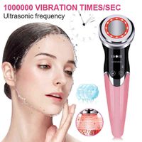 Face Care Devices Radio Frequency Ultrasonic Hot Cool Massag...