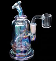 Glass Bong hookahs recycler pipes