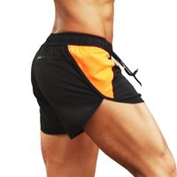 Spor salonu koşu şort erkekler yaz fitness spor giyim hızlı kuru nefes alabilen vücut geliştirme sporu 220705