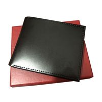 Carteira italiana de homens 2021 Couro masculino com carteiras para homens carteira de bolsa Men carteira com pó de pó de caixa vermelha267t