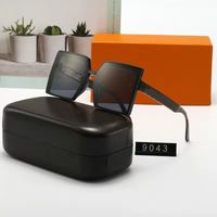 24 neueste Designer -Sonnenbrille für Frauen -Männer Unisex Sonnenbrille Sommer polarisierte Brille Brief Adumbral 8 Farben Optional