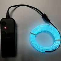1m 3m 5m Luminous EL Wire Cable DIY Costumes Car Decoration Lights Dance Party Home Neon Decor LED Strip