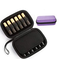 Portable Essential Oil Carrying Case Hard Shell Elastic Hold...