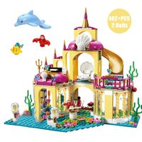 Building Blocks Friends Beauty and the Beast Princess Castle Sets Brick Belles Enchanted Castle Playmobil Toys for Children 220701