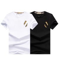 1Lüks Tasarımcı erkek T-Shirt Elbise Gömlek Yaz Erkek Ve Kadın Monogramlamış Rahat En Kaliteli Moda Streetwear Birden Çok Renkler 100% Pamuk M-3XL # 0913