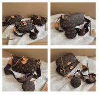 Classic Luxury designer handbags Pochette Felicie Bag Leather Shoulder handbag Clutch Tote Messenger Shopping Purse For Women Wall345O