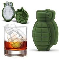 3D Cubo de gelo molde de granada Fabricante de creme para bebidas de uísque fabrica