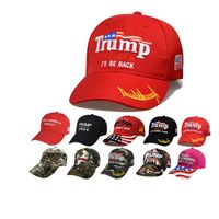 Serie multiple Trump 2024 Biden Peak Cap USA Elezioni presidenziali Baseball Cappelli da sole Spring Autunno Estate DB615