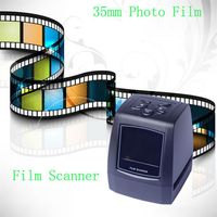 Scanner filmu do plecaku 35 mm slajd film konwerter po cyfrowy przeglądarka obrazów z 2,4 "lcd kompilacyjna edycja 263b