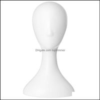 Mannequin Heads Hair Care Styling Tools Products Pro Vrouw Plastic Samenvatting Manikin Hoofd Model Wig Display Stand Drop levering 2021 FBOVP