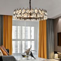 Moderne LED -Kristall Kronleuchter Anhängerlampen für Wohnzimmer Esszimmer Schlafzimmer Luxus nordische Hängedecke Innenbeleuchtung