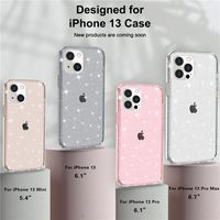Custodie per telefoni glitter bling di lusso per iPhone 14 13 pro max 12 11 xs max xr x SE 2022 7 più 8 luccicante scintillante a pc soft tpu cover mobile trasparente cristallo trasparente