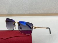 أطر الكرتون النظارات الشمسية للرجال امرأة مصمم Sunglasse Vachette المشبك تصميم العدسة يمنع الضوء الأزرق يحمي عينات أعمال نظارات شمسية واضحة
