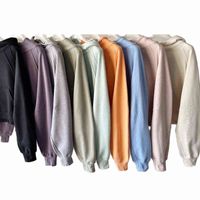 2022 컬러 여자 재킷 요가 요가 마모 스쿠버 대형 하프 zip 까마귀 후드 스웨트 버전 고품질