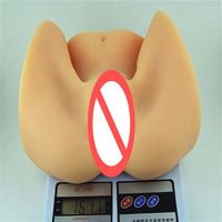 new luxury solid silicon love sex doll toys vagina ass pussy male masturbator 1.6kg221o