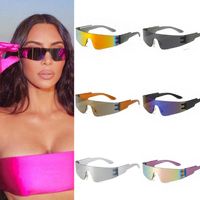 Gafas de sol Fashion Rectángulo Pequeño Summer Uv400 Eyewear 2022 EST Mujeres Trendy Men Borny Cycling Retro Sun Glasses ShadoSunglass