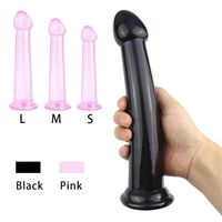 Slim Dildo With Suction Cup Imitation Dick Male Penis G- spot...