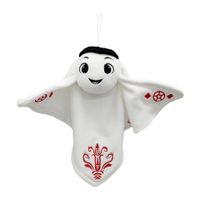Nuevos productos Juguetes de lujo Cape Cloak Doll 2022 Qatar World Cup Mascot Raib Cloaks Molls Plushs Juguetes Redacción de regalos para niños 33 cm DHL