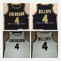 #4 Chauncey Billups Colorado Buffaloes College Basketball Jerseys Retro Top Top сшита McDonald All American Jersey Veste Jerseys Proot