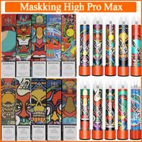 MASCKING HIGH PROX MAX MAX DISAPOSIVE DISPOSITIVO DE PAPE VAPE 1500 PUFFS 850mAH Bateria de 4,5 ml de cartucho preenchido MK Vapes
