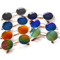 Sonnenbrille Frauen Designer Männer Sonnenbrillen rund de Sol kreisförmige Mode für Man Womansungglasssinationlasses