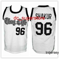 Stitched Cheap 100% #96 Tupac Shakur Thug Life 2Pac Retro Classic Basketball Jersey Mens Women Youth Custom Number name Jerseys XS-6XL Shirt