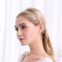 2022 Wedding Bridal Headpieces Elegant Flowers Diamond Headd...