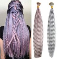Costume Accessories AZIR Colored Strands for Hair Feather Extension 50 Pieces I Tip Synthetic Hairpiece Fake Hair Zebra Line Feather Hair Ex
