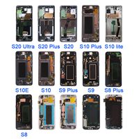 lcd panel For Samsung Galaxy S8 S10 PLUS LCD Display Screen Touch Digitizer replacement With Frame
