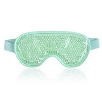 Spot PVC Jel Buz Maskesi Yaz Öğle Yemeği Molası Uyku Gözlükleri Soğuk ve Sıcak Sıkıştırma Göz Maskesi Buz Paketi Açık Yeşil J220714