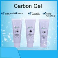 Piezas de accesorios 80ml/PCS Gel de carbono láser suave en polvo natural para la máquina de láser nd rejuvenecimiento de la piel crema blanqueadora de la cara