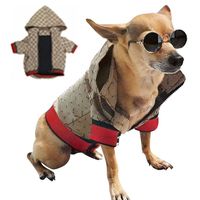Роскошные дизайнеры собачья одежда кошки собаки животные куртки на открытые спортивные домашние животные одежда
