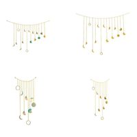 Decorative Objects & Figurines Moon Shining Phase Garland De...
