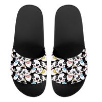 Slippers Summer Women Beach Slides Cute Cartoon Panda Print Flip Flops Indoor Sandals Non-slip Shoes Man FashionShoes Sandalias