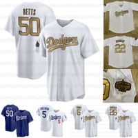 Mookie Betts 2022 All Star Dodgers Jersey Trea Turner Cody Bellinger Clayton Kershaw Tony Gonsolin Justinturner Thompson Max Muncy Chris Taylor James Outman