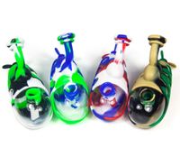 Submarine silicone water pipe HOOKAHS mini bong Filter glass...