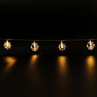 Строки милые светодиодные светильники якорь светодиодные светильники для детской спальни спальня Гирленда занавеска