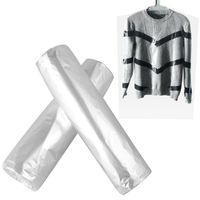Almacenamiento de ropa Almacenamiento de 50 piezas de 60x100cm Cubierta de polvo Traje de prenda desechable Baglothing