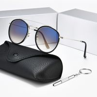 Luxury Retro Round Designer Sunglasses Polarized Women 2022 ...