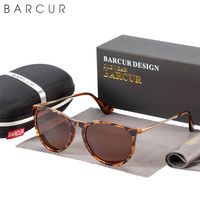 Barcur Design Sunglasses Femmes Fashion Polarisé Lens Plastique Frame Men de soleil Sun Sun 400 Protection 220611