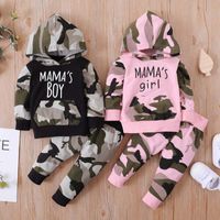 Clothing Sets Toddler Baby Boy Girl Clothes Camouflage Hoodi...