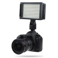 Lightdow Pro High Power 160 LED Video Light Camera Camcorder Lamp with Three Filters 5600K for DV Cannon Nikon Olympus Cameras LD-2861