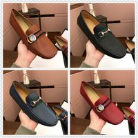 AA Size 6-12 Mens Tassel Loafers Handmade Genuine Leather Brown Formal Shoes Designer Party Wedding Men Luxury Dress Shoes Blue Casual Footwear 11