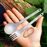 Dinnerware Sets Home Kitchen Accessories Titanium Spoon And ...