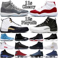 mens basketball shoes 11s Cool Grey Cherry 12s Playoffs 2022 12 Royalty Taxi 13s Brave Blue Hyper Royal Red Flint 11 Gamma Del Sol 13